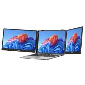 Blackview DCM5 14 Tum 1080P Dual Skärm Skärm 60Hz IPS Typ C Portabel Dator Skärm Spelvisningsskärm för Smartphone Surfpl