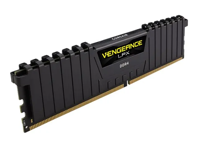CORSAIR Vengeance LPX - DDR4 - modul - 8 GB - DIMM 288-pin - 2400 MHz / PC4-19200 - CL16 - 1.2 V - ej buffrad - icke ECC - svart CORSAIR Vengeance LPX - DDR4 - modul - 8 GB - DIMM 288-pin - 2400 MHz / PC4-19200 - CL16 - 1.2 V - ej buffrad - icke ECC - svart