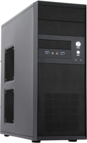 Chieftec Black with Mesh front panel, 2 x USB 3.0