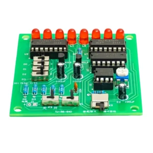DC 5V LED Cirkulerande Vattenlampa Lödningsövning DIY Kit Digital Krets Självmontering Elektronisk Färg Ljus Kontroll Ki