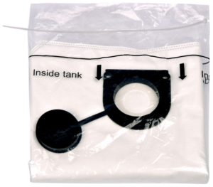 Dammsugarpåse med skyddspåse H-klass 30 liter