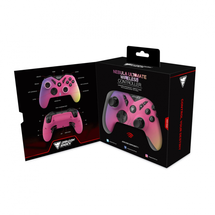 DragonShock Trådlös Kontroll Nebula Ultimate för NSW Candy DragonShock Trådlös Kontroll Nebula Ultimate för NSW Candy