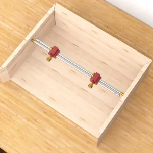 ENJOYWOOD 3 I 1 Modulär Stångskenelägeskompassverktyg för träbearbetning för Insida Hörn / Utsida Mätningar