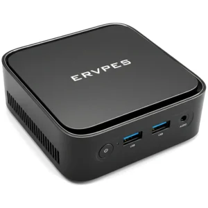 ERVPES E1 Mini PC AMD Ryzen 3 3250C 8GB DDR4 256GB SSD WIFI5 4K Trippel Output Windows 11 Pro Mini Gaming Computer