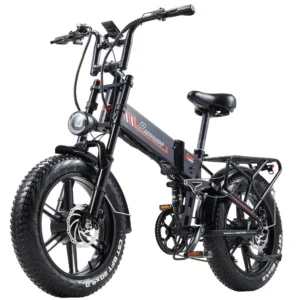[EU DIREKT] RANDRIDE YX20M-2 Elcykel 48V 20AH 500W*2 (Spets 1000W*2) Dubbelmotor Rekommenderad Toppfart 25KM/H 20tum Däc