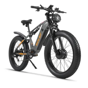[EU DIREKT] Rik bit C01 Elcykel 48V 20Ah Batteri 750W*2 Dubbelmotorer Rekommenderad Toppfart 25KM/H 26*4.0-tums Däck 65K