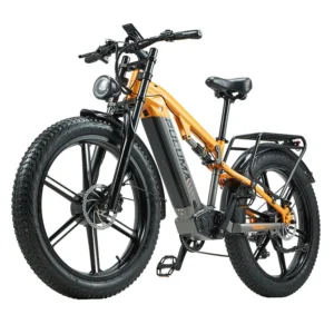 [EU Direct] PULUMA PH003 Elcykel 48V 20AH Batteri 1000W*2 Dubbla Motorer 26*4.0 inches Däck 80-90KM Max Räckvidd 200KG M