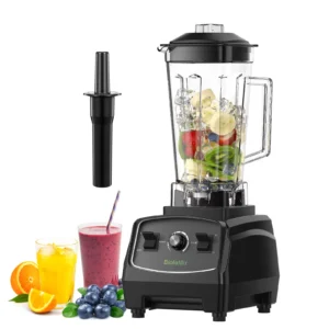 [EU Direkt] BioloMix G5200 Hög-Power Blender med 2L BPA-fri kanna 6 rostfria stålblad Låg ljudnivå Överhettningsskydd fö