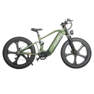 [EU Direkt] PULUMA PE900 Elcykel 52V 20AH Batteri 500W*2 Dubbelmotorer Rekommenderad Toppfart 25KM/H Olje-Broms 26-tums