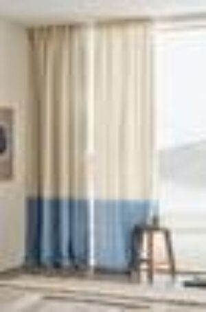 HOMBRE multifunktionsgardin 2-pack Blå