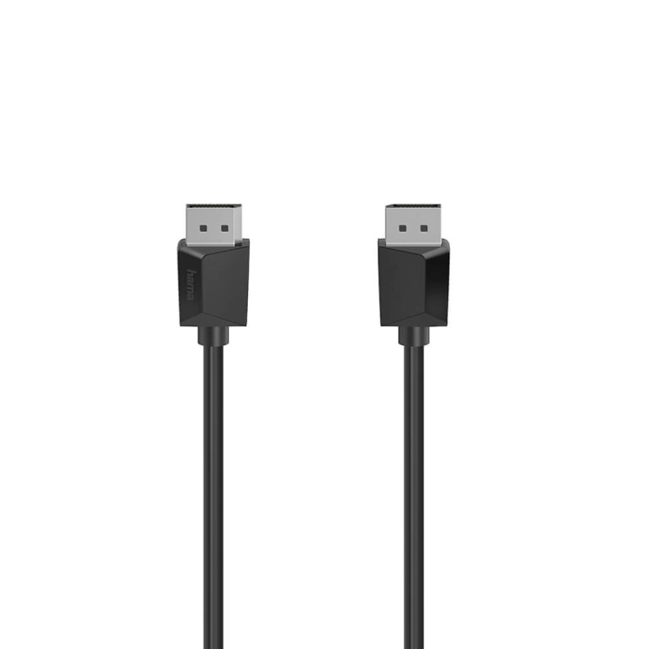 Hama Kabel DisplayPort 1.2 Ultra-HD 4K 5m Svart Hama Kabel DisplayPort 1.2 Ultra-HD 4K 5m Svart
