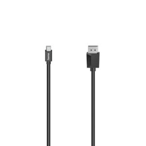 Hama Video Mini-DP - DP Ultra-HD 4K 1,5m kabel
