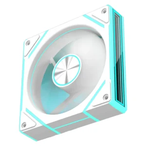 HiFrost Prism8Pro Omvänd dator kylfläkt 120mm ARGB PWM 800-1800 RPM 71CFM hydraulisk lager tyst kylfläkt för datorchassi