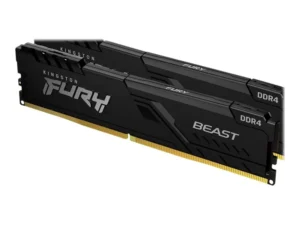 Kingston FURY Beast - DDR4 - modul - 8 GB - DIMM 288-pin - 3600 MHz / PC4-28800 - CL17 - 1.35 V - ej buffrad - icke ECC - svart