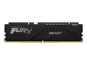 Kingston FURY Beast - DDR5 - modul - 32 GB - DIMM 288-pin - 6000 MT/s / PC5-48000 - CL36 - 1.35 V - ej buffrad - on-die ECC - svart