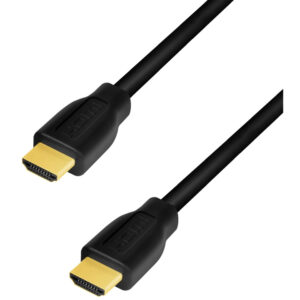 LogiLink HDMI-kabel HDMI 2.0 4K/60Hz 3m Svart