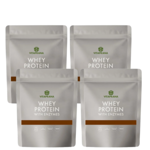 Mix&Match 4 x Vassleproteinkoncentrat 750 g