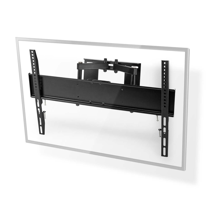 Nedis Tilt och vridbart TV väggfäste | 37 - 80 " | Maximal skärmvikt som stöds: 35 kg | Går att tilta | Roterbar | Minsta väggdistans: 75 mm | Maximalt väggavstånd: 330 mm | 3 Ledpunkt(er) | Stål | Svart Nedis Tilt och vridbart TV väggfäste | 37 - 80 " | Maximal skärmvikt som stöds: 35 kg | Går att tilta | Roterbar | Minsta väggdistans: 75 mm | Maximalt väggavstånd: 330 mm | 3 Ledpunkt(er) | Stål | Svart