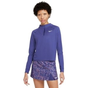 Nike Court Dri-Fit Victory Long Sleeve Dam Dark Purple Dust