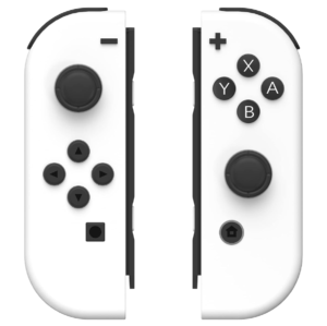 Nintendo Joy-Con Pair Handkontroller Vit/Svart för Nintendo switch