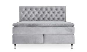 OPERA 180 Sängpaket Sammet Ljusgrå