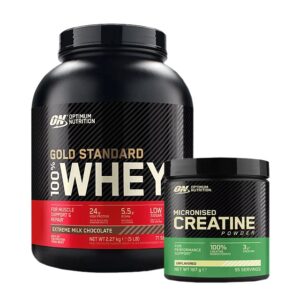 Optimum Nutrition Gold Standard 100% Whey 2,27kg + Creatine 187g