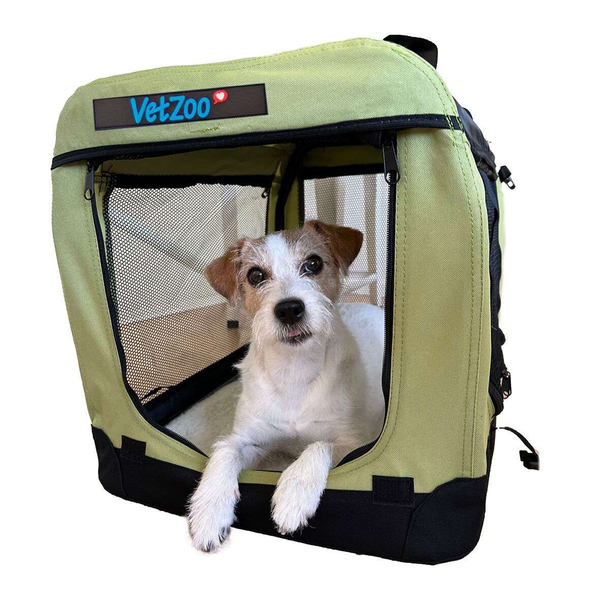 PetEasy x VetZoo Transportbur Olivgrön PetEasy x VetZoo Transportbur Olivgrön
