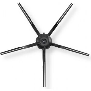 Roborock Sidoborstar XI3025, Gummi 2st, Svart