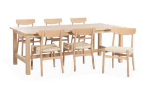 SELINE/GABY Matgrupp 6 Stolar Vitoljad