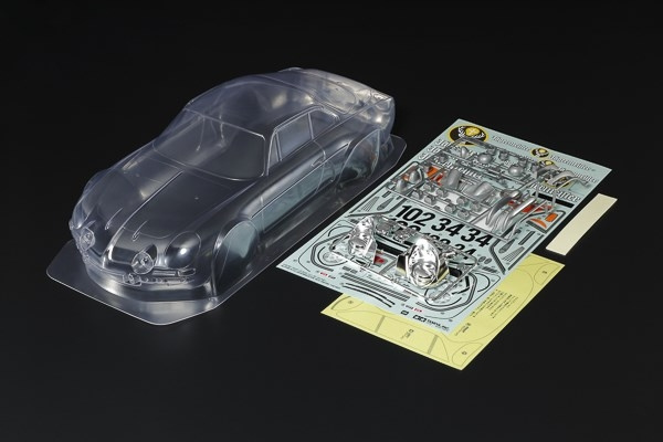 TAMIYA 1/10 Scale R/C Alpine A110 Jägermeister Body Parts TAMIYA 1/10 Scale R/C Alpine A110 Jägermeister Body Parts