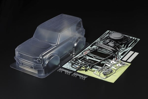 TAMIYA 1/10 Scale R/C Ford Bronco 2021 Body Parts Set TAMIYA 1/10 Scale R/C Ford Bronco 2021 Body Parts Set