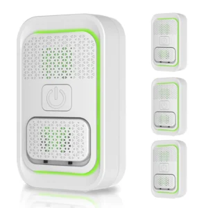 Tevorex Negativ Jon Luftrenare Tyst Drift Hög Effektivitet med Plug-In Design för Intelligent Luktborttagning för Hem So