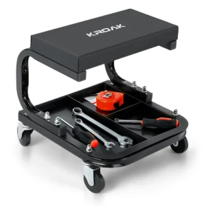 Tungt verktygsbänksstativ för mekaniker med verktygslåda för bilunderhåll