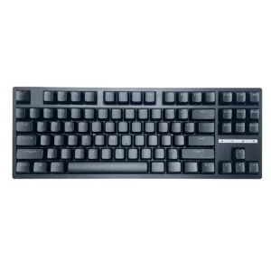 Tysk layout H87 RGB mekanisk gaming-tangentbord 87 tangenter tre-läges hot-swappable 3000mAh-batteri 2.4G/BT/Type-C tråd