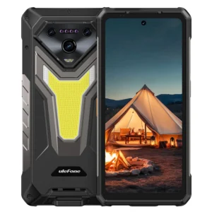 Ulefone Armor 34+ 5G AI 25500mAh 32GB RAM 512GB ROM 50MP Triple Camera 64MP Night Vision 6.95 tum 120Hz Mångsidigt LED-l
