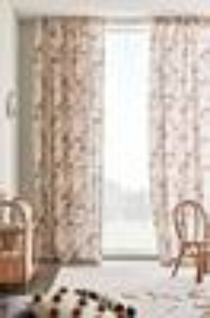 WATERS multifunktionsgardin 2-pack Rosa