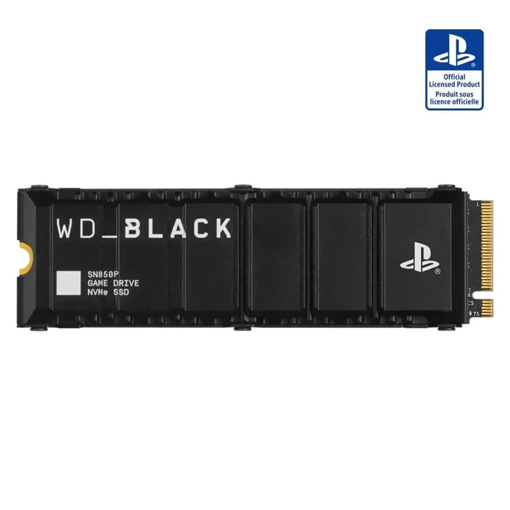 Western Digital WD Black SN850P NVMe SSD för PS5 1TB Western Digital WD Black SN850P NVMe SSD för PS5 1TB
