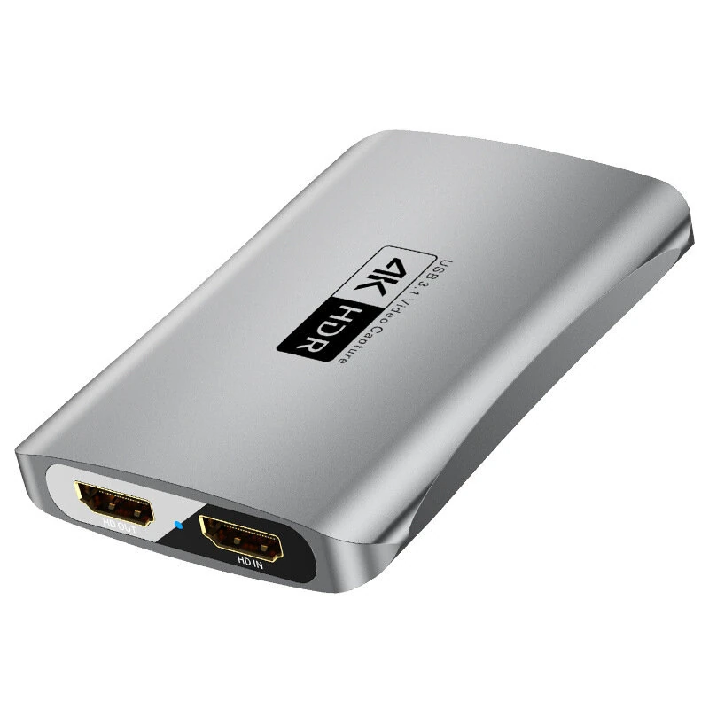 YUCUN YC-368 HD Video Capture Card 4K60HZ HDR 240Hz Loop Out med USB-C för PS5 Xbox Switch Spel Streaming Inspelning YUCUN YC-368 HD Video Capture Card 4K60HZ HDR 240Hz Loop Out med USB-C för PS5 Xbox Switch Spel Streaming Inspelning