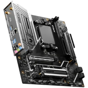 AOOSTAR TA95X3D M-ATX moderkort AMD Ryzen 9 9955HX3D 16C/32T 2×M.2 PCIe 5.0 5.0GB LAN 7.1-kanal ljudplats Stöd för dual-