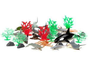 Animal Planet Ocean animals 30pcs in 3,2L bucket