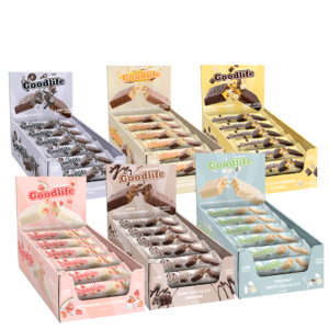 BIG BUY 90 x Low Sugar Proteinbar 50 g