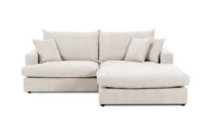 BOLNUEVO Divansoffa Höger Offwhite