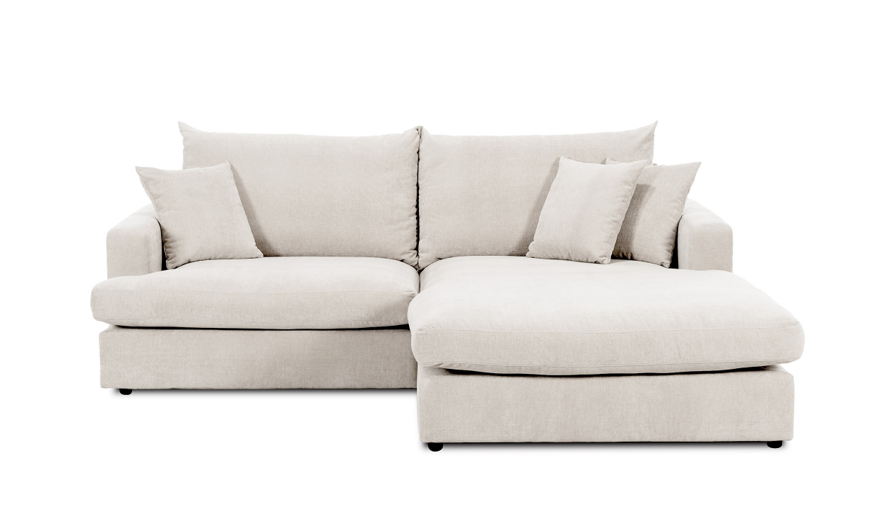 BOLNUEVO Divansoffa Höger Offwhite BOLNUEVO Divansoffa Höger Offwhite
