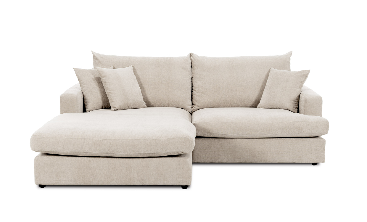BOLNUEVO Divansoffa Vänster Beige BOLNUEVO Divansoffa Vänster Beige