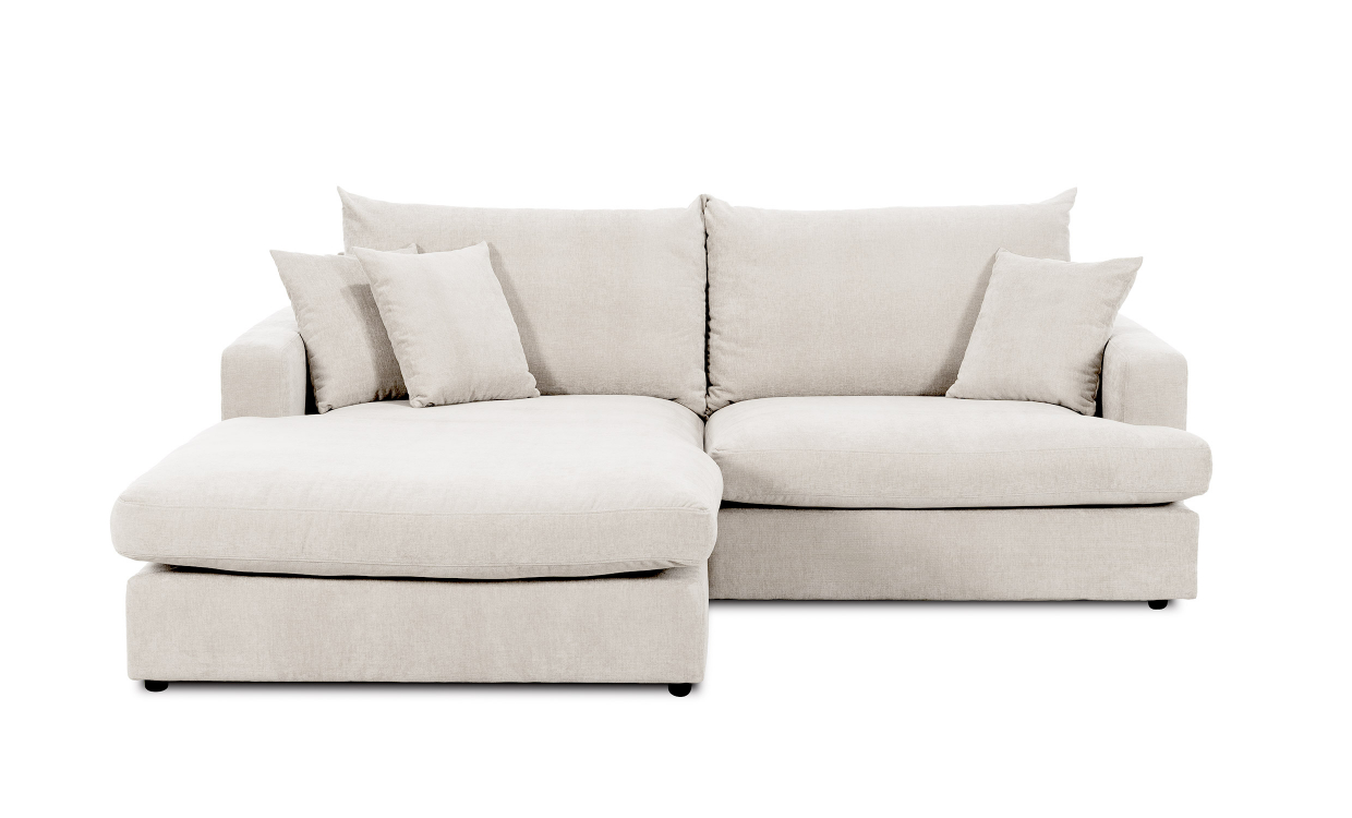 BOLNUEVO Divansoffa Vänster Offwhite BOLNUEVO Divansoffa Vänster Offwhite