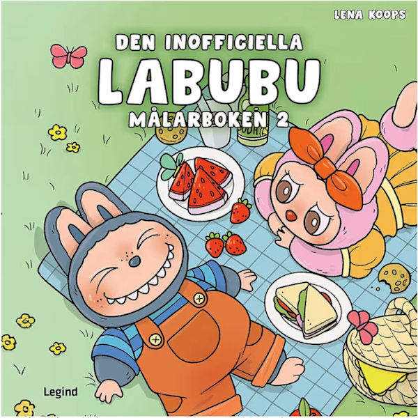Den inofficiella Labubu målarboken 2 Den inofficiella Labubu målarboken 2