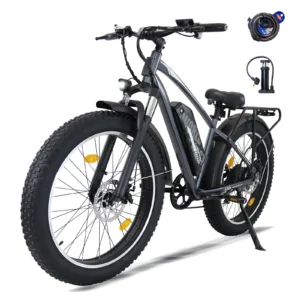 [EU DIRECT] A35 Elcykel 48V 13Ah 250W Motor 25km/h Maxhastighet 26-tums Fettdäck 45-65km Räckvidd 150KG Maxlast Shimano