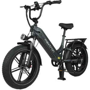 [EU DIRECT] MAXTRON Kamel elcykel 48V 18Ah 250W motor 25Km/h Maxfart 20-tums fatdäck 120Km räckvidd 120Kg max last 7-väx