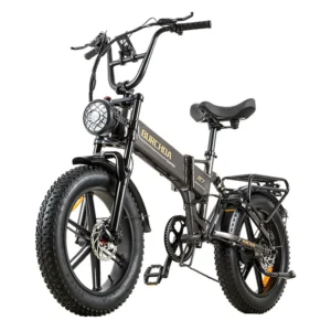 [EU DIREKT] BURCHDA R7 Elcykel 48V 16Ah Batteri 500W Motor Rekommenderad Toppfart 20 tum Däck 45-55KM Körsträcka 120KG M