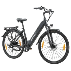 [EU DIREKT] TTGO HZ-28ST Elcykel 36V 20AH Batteri 250W Motor 28 Tum Däck 80-100KM Max Räckvidd 120KG Max Last Elcykel TT
